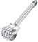 MYLERCT 19cm Fleischklopfer, Silberner Edelstahl Fleischklopfer Werkzeuge, Rollentyp Fleischklopfer Hamer Mallet, Fleischzartmacher,Zum Marinieren von Fleisch wie Steaks und Schweinekoteletts