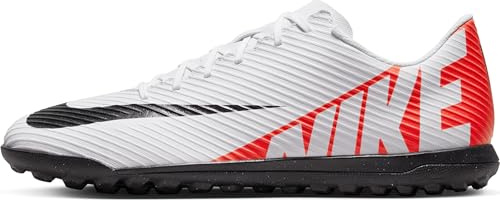 NIKE Vapor Football Shoe Bright Crimson/White-Black 9.5