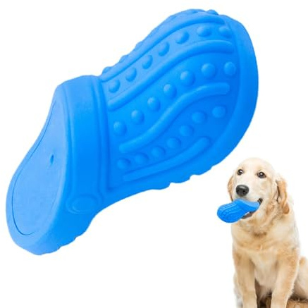 Hundespielzeug Schuhe zum, Silikon-Apportierspielzeug, quietschend