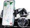 Topmake Handyhalterung Auto【Stärkste Saugnapf & Lüftungshaken】handy halterung Saugnapf/Clip 4 in 1 Handy Halter Auto Klimaanlage Sockel 360 Grad Drehteleskoparm passend für 52mm bis 95mm breite Handys