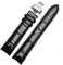 LANAPPTLTG Uhrenarmband passend for Tissot 1853 T035 Damen T035210a T035207a Uhrenarmband-Zubehör 18 mm(Black-Steel-B1)