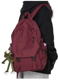 SZLX Schulrucksack Damen Leichte Schultasche Casual Daypack College Laptop-Rucksack für Männer Frauen Wasserfestes Reise Rucksack für Sports High School Backpack Teenager Schultaschen Mädchen