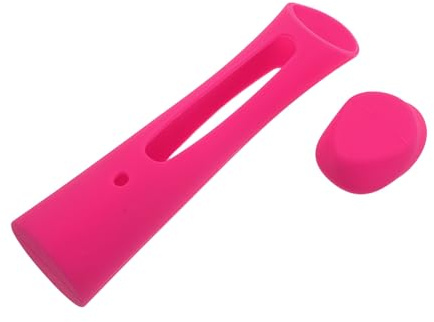 Didiseaon Silicone Protective Sleeve for Skincare Device, Shockproof Beauty Instrument Cover, Stretchable Reusable Rosy Silicone Skin Care Accessory