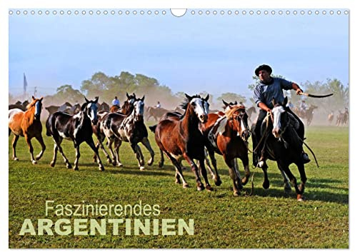 Faszinierendes Argentinien (Wandkalender 2026 DIN A3 quer), CALVENDO Monatskalender: Impressionen aus Argentinien: Menschen, Orte, Landschaften (CALVENDO Orte)
