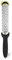 Cuisipro Starburst Rasp, Grater, Ideal for Citrus Zest, Parmesan, Garlic, Nutmeg, Cinnamon, Stainless Steel/Black, 29,2 x 8 x 1,6 cm