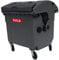 SULO Mini-Müllcontainer 1100L Runddeckel Grau RAL7021