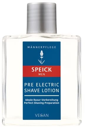 Speick Men Pre Electric Shave Lotion – Hautschonende Vorbereitung für Elektrorasur, 100 ml