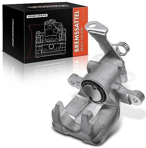 Frankberg Brake Caliper Disc Brake Rear Right Cast Aluminium Compatible with Corsa D S07 Grande Punto 199 Grande Punto Punto 199 Punto Punto Evo 199 Replace# 77363938