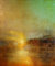 WallBUddy Sunset at Turner's Cove von William Turner modernes Gemälde abstraktes Gemälde Ölgemälde bildende Kunst Reproduktion Sonnenuntergang Gemälde Sonnenuntergang Kunstwerk (50cm x 70cm)