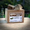 Landree Eiche Smoker-Holz 4 kg (Ohne Rinde) - 20 cm Scheitlänge - Edles Räucherholz für Starkes Aroma, naturbelassen, Qualität aus Schleswig Holstein