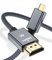 Ruxely Câble Micro HDMI vers HDMI 4.5M, 4K 60Hz Cordon Micro HDMI Type D Mâle Compatible pour Raspberry Pi 4 4b,GoPro Black Hero 7 6 5 4,Sony Camera A6000 A6300,Nikon B500,Lenovo Yoga 3 Pro 710,Canon