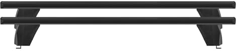 Menabo Dachträger kompatibel mit Mercedes B Klasse W246 2012-2018 TÜV Aluminium Schwarz