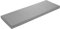 sleepling Bankauflage 110x40 cm hellgrau, Sitzkissen Outdoor & Indoor, Bankpolster, Bezug waschbar, Unterseite Antirutsch, Made in EU