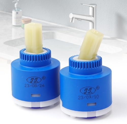 Cartucho de Cerámica de 40 mm, Cartucho de Cerámica para Grifo, Cartucho Grifo 40mm de Cerámica, Cartucho Grifo Mezclador para Baño, Grifo Mezclador de Cocina