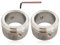 Edelstahl Heizungsventil Adapter,2Pcs Thermostatkopf Adapter mit den Streifen,Heizkörperthermostat Heizungsthermostat Adapter Heizkörperventil RA Adapter auf M30*1,5 mit Sechskantschlüssel