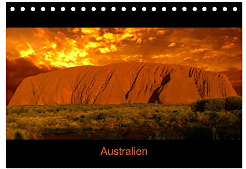 Australien (Tischkalender 2024 DIN A5 quer), CALVENDO Monatskalender: Eindrucksvolle Bilder aus Australien (CALVENDO Orte)