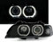 Depo Angel Eyes Scheinwerfer Set Schwarz mit LED Standlichtringen