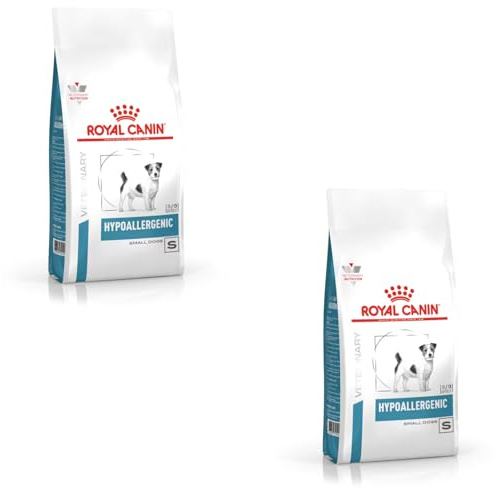 ROYAL CANIN Veterinary Hypoallergenic SMALL Dogs | Doppelpack | 2 x 1 kg | Diät-Alleinfuttermittel für ausgewachsene kleine Hunde | Für Hunde mit Nährstoffintoleranzerscheinungen