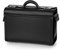 Pilotenkoffer in Handgepäckgröße - Business-Koffer - Gepolsterte Laptoptasche Piloten Koffer und Übernacht-Fach Taschen für Reisen/Schule/Männer/Frauen - Luxuriös Schwarz