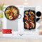Klarstein Delicatessa - Placa inducción, Vitrocerámica inducción encastrable, Placas de inducción con reconocimiento de ollas, Flexible, Autárquico, Programable, Táctil, 7000 W, 4 zonas, Blanco