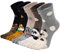 PUTUO Zehensocken Damen Zehen Socken: Frauen Lustige Witzige Fünf Finger Socken aus Baumwolle 36-41