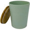 KeMar Kitchenware Tischabfalleimer mit Deckel, Kunststoff, Mülleimer, Abfalleimer, Kosmetikeimer (Mint, 1 L)