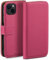 moex Flip Case for Apple iPhone 14 Plus Case, Foldable, Phone Case with Card Slot, 360 Degree Protective Flip Case, Book Cover, Vegan Leather Phone Case, Pink
