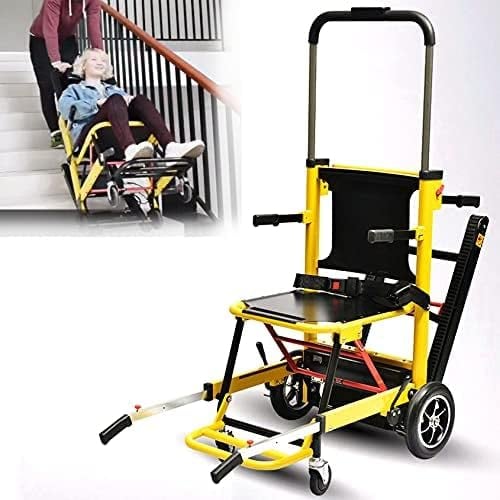 Leichter Rollstuhl, faltbar, zum Treppensteigen, elektrisches Rollstuhl-Hebegestell, kann Treppen hoch- und runterfahren, Stuhl für ältere, behinderte Patienten und Gütertransport
