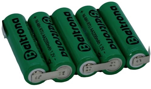 Beltrona RTU5AAZ Akkupack 5X Mignon (AA) Z-Lötfahne NiMH 6 V 2200 mAh