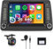 【2+64G】Hodozzy Carplay Autoradio per Fiat Panda 2002-2012,7 Pollici Stereo auto Bluetooth con Android Auto/WiFi/GPS/RDS/FM/USB+Telecamera Retromarcia