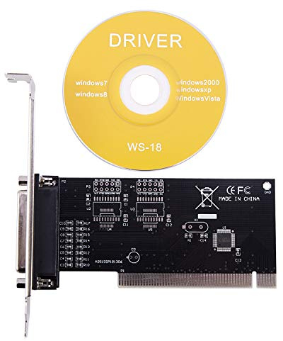 ISTOVO PCI Erweiterungs Karten Adapter 25Pin Parallel LPT PCI Zu Parallel DB25 Drucker Anschluss Controller Karte