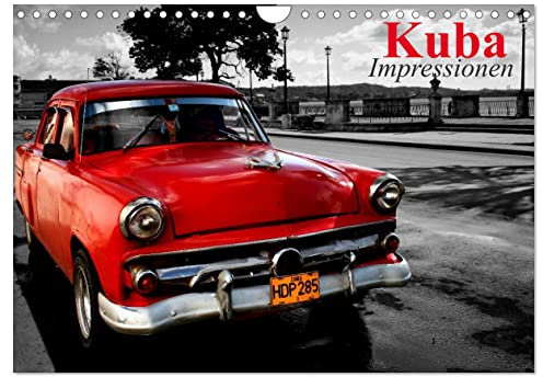 Kuba • Impressionen (Wandkalender 2025 DIN A4 quer), CALVENDO Monatskalender