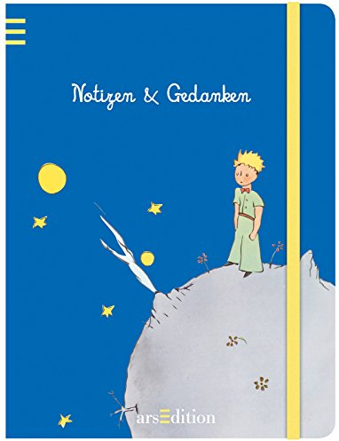 Der Kleine Prinz: Notizbuch: Notizen und Gedanken: Notizen & Gedanken. Mit Sammeltasche