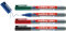edding 361 Whiteboardmarker Set - bunte Farben - 4 Whiteboard Stifte - Rundspitze 1 mm - Boardmarker abwischbar - für Whiteboard, Flipchart, Magnettafel, Memoboard - Sketchnotes - nachfüllbar