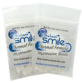 Instant Smile Thermal Beads Thermal Fitting Beads- 2 Packs