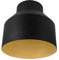 Osram Vintage Edition 1906 Lampenschirm Cup, schwarz und gold, Zur Erweiterung Ihrer Osram Pendulum Leuchte, P20, Aluminiumgehäuse