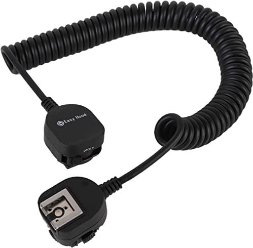 Off-Camera Shoe Cord 2M, Easy Hood TTL Off Camera Flash Speedlite Cord for Sony Alpha A9 A7R IV A7 A7R A7S A7 II A7 III A7R II A7R III A7SII A6500 A6400 A6300 Camera with Multi Interface MI Shoe