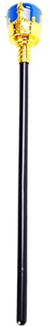 STOBOK König Scepter Royal Scepter Zauberstab Spazierstock Spielzeug Kostüm Zubehör für Halloween Party Dekorationen Cosplay Prop Zufällige Farbe