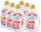 Weißer Riese Color Gel Aromatherapie Floral Sensation (6x 22 Waschladungen), Color Waschmittel mit Orchidee für unwiderstehlich duftende & strahlend saubere Wäsche, 100 Prozent recycelbar