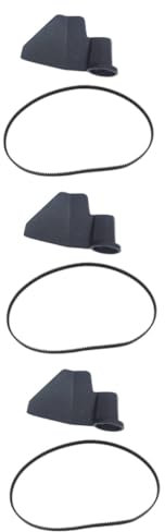 Yardwe 3sets Bread Maker Agitator Impeller Tooth Belt Transmission Belt Parts Direct Replacement Easy Installation Portable