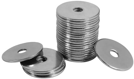 FOMGIIN Rondelle Acciaio Inox M3 x 13mm, 100 Pezzi Metaliche Piatte Rondella Piana 304, Rondelle grandi Alzaporta Rondelle O Ring, DIN 9021 / ISO 7093, Rondelles Carrozzeria A2 V2A in Piatta Acciaio
