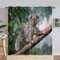 ANHOPE Dschungel Tier Koala Bär Gardinen Blickdichte mit Ösen Kinder Jungen Mädchen Thermo Vorhänge Blackout Curtain Vorhang Wohnzimmer Schlafzimmer Verdunklungsvorhänge 2er Set H 229 x B 140 cm