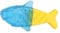 ZZQCHAAli Freezable Dog Teething Toy,Fish Shape, Cooling Chew Toy for Pets