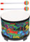 Tambour pour Tout-Petit, Tambour Tom au Sol pour - Instrument de Musique à Percussion pour de 8 Pouces - Ensemble de Batterie Musicale en Bois pour bébés avec 2 maillets pour Tout-Petit