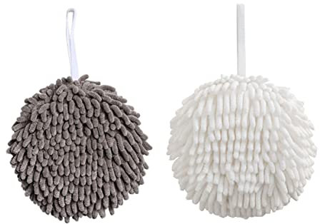 BUGUUYO 2 Stücke Kreative Abwischen Hand Handtuch Bälle Saugfähigen Für Schnell Trocknend Bad Handtücher