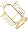 DRESSOOS 1Stk Becherhalter ablassen Teetasse Staffelei Tassenregal Tassenbaumhalter küchenmaschiene kochgeschirr Mug Holder umgedrehter Getränkehalter praktischer Getränkehalter Glas Golden