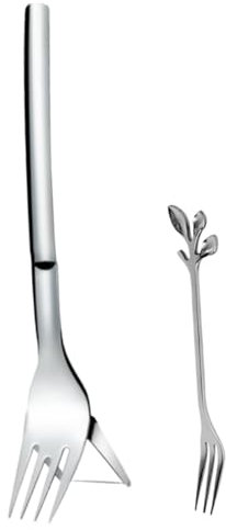 IMIKEYA Cortador De Sandía Inoxidable Tenedor Cortador De Frutas Herramienta Para Cortar Sandía Ligero y Compacto