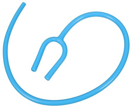 Ipetboom 2stücke Kunststoff-stethoskopschlauch Flexible Schläuche Für Stethoskope Y-förmiger Ersatz Verlängerungsschläuche Zubehör Für Stethoskop