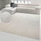 Teppich-Traum Teppich Wohnzimmer Badezimmer Schlaftzimmer rutschfest Shaggy mit schönem Uni-Design in Creme 160 x 220 cm