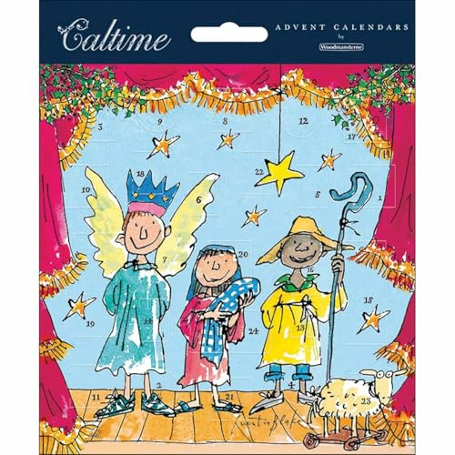 Quentin Blake Nativity Mini Traditional Advent Card, Gift
